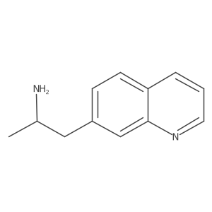 (2R)-1-(quinolin-7-yl)propan-2-amine结构式
