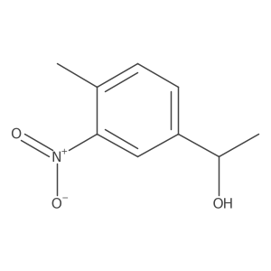 (1S)-1-(4-methyl-3-nitrophenyl)ethan-1-ol Structure