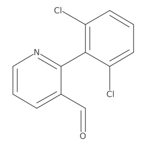 2-(2,6-Dichlorophenyl)nicotinaldehyde Structure