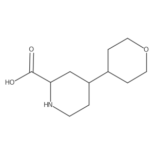 4-(Oxan-4-yl)piperidine-2-carboxylic acid Structure