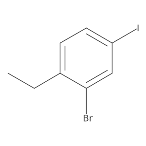 2-Bromo-1-ethyl-4-iodobenzene Structure