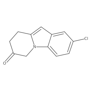 2-chloro-8,9-dihydropyrido[1,2-a]indol-7(6H)-one Structure