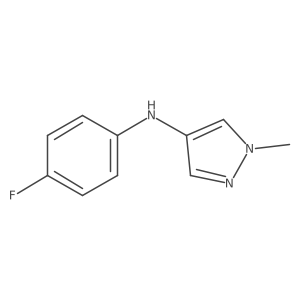N-(4-Fluorophenyl)-1-methyl-1H-pyrazol-4-amine Structure
