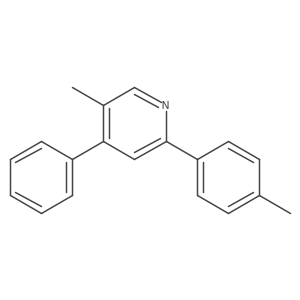 5-Methyl-2-(4-methylphenyl)-4-phenylpyridine结构式
