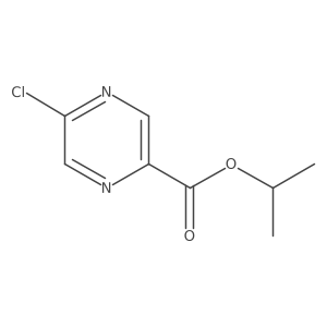 1-Methylethyl 5-chloro-2-pyrazinecarboxylate Structure