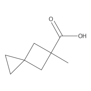 5-Methylspiro[2.3]hexane-5-carboxylic acid结构式