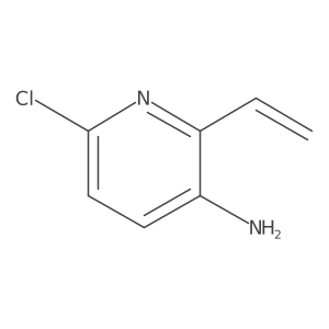 6-Chloro-2-vinylpyridin-3-amine结构式
