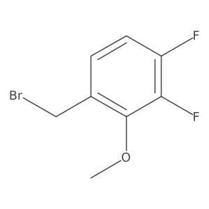 3,4-Difluoro-2-methoxybenzyl bromide结构式
