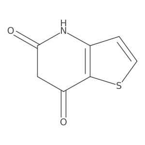 Thieno[3,2-b]pyridine-5,7(4H,6H)-dione结构式