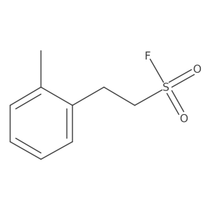 2-(2-Methylphenyl)ethane-1-sulfonyl fluoride结构式