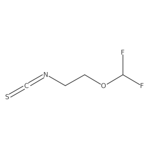 1-(Difluoromethoxy)-2-isothiocyanatoethane Structure