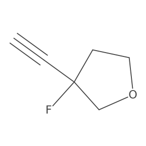 3-Ethynyl-3-fluorooxolane Structure
