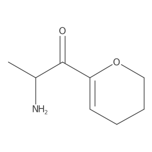 (2R)-2-amino-1-(3,4-dihydro-2H-pyran-6-yl)propan-1-one Structure
