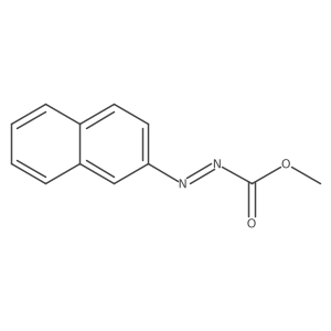 methyl (E)-2-(naphthalen-2-yl)diazene-1-carboxylate Structure
