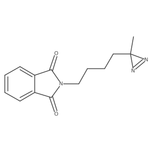 2-[4-(3-methyl-3H-diazirin-3-yl)butyl]-2,3-dihydro-1H-isoindole-1,3-dione Structure