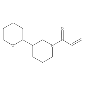 1-[3-(Oxan-2-yl)piperidin-1-yl]prop-2-en-1-one结构式