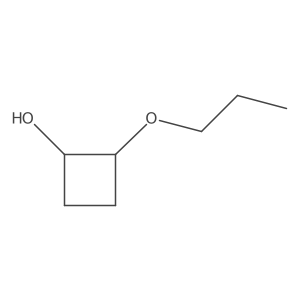 2-Propoxycyclobutan-1-ol结构式