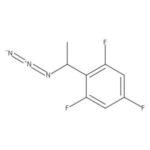 2-[(1S)-1-Azidoethyl]-1,3,5-trifluorobenzene Structure