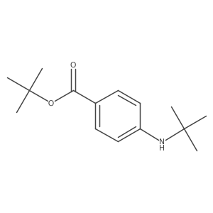 Tert-butyl 4-(tert-butylamino)benzoate Structure