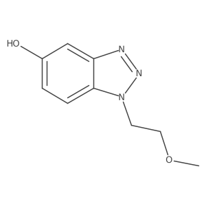 1-(2-methoxyethyl)-1H-1,2,3-benzotriazol-5-ol Structure