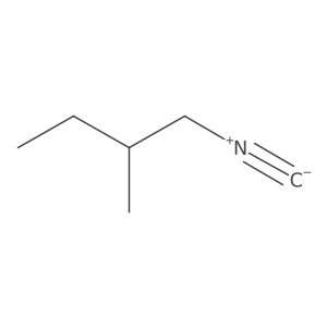 1-Isocyano-2-methylbutane结构式