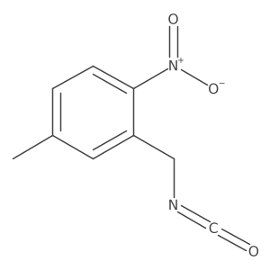 2-(Isocyanatomethyl)-4-methyl-1-nitrobenzene结构式
