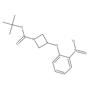Tert-butyl 3-(2-nitrophenoxy)azetidine-1-carboxylate Structure