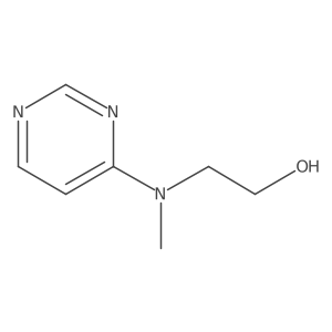 Ethanol, 2-(methyl-4-pyrimidinylamino)- Structure