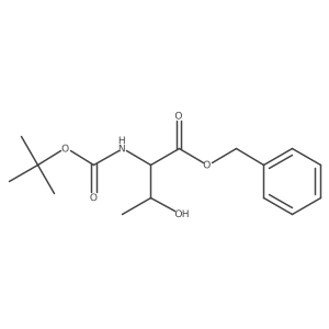 benzyl (2S,3S)-2-{[(tert-butoxy)carbonyl]amino}-3-hydroxybutanoate结构式