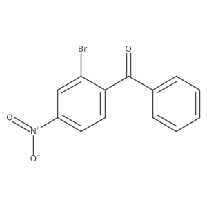 (2-Bromo-4-nitrophenyl)-phenylmethanone Structure