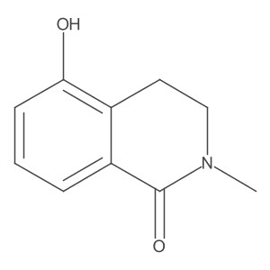 5-Hydroxy-2-methyl-3,4-dihydroisoquinolin-1-one结构式