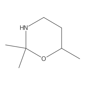 2,2,6-Trimethyl-1,3-oxazinane结构式