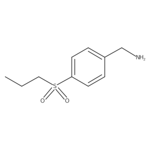 4-(Propylsulfonyl)benzenemethanamine Structure