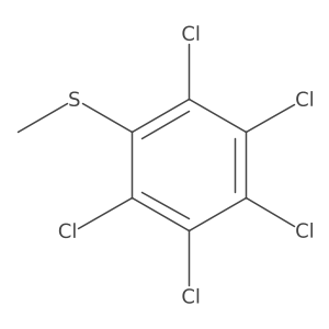 Pentachloro(methyl-a14C-athio)a-benzene结构式