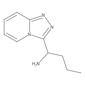 1-{[1,2,4]Triazolo[4,3-a]pyridin-3-yl}butan-1-amine Structure