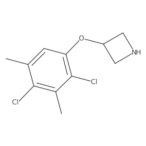 3-(2,4-Dichloro-3,5-dimethylphenoxy)azetidine Structure