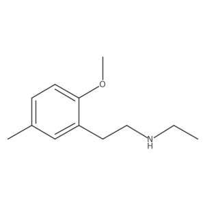 N-ethyl-2-(2-methoxy-5-methylphenyl)ethanamine Structure
