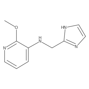 N-(1H-imidazol-2-ylmethyl)-2-methoxypyridin-3-amine Structure