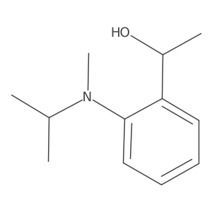 Benzenemethanol, I+/--methyl-2-[methyl(1-methylethyl)amino]-, (I+/-S)- Structure