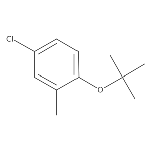 2-(tert-Butoxy)-5-chlorotoluene Structure