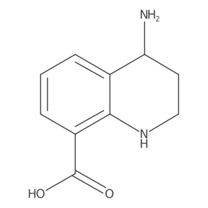 4-Amino-1,2,3,4-tetrahydroquinoline-8-carboxylic acid Structure