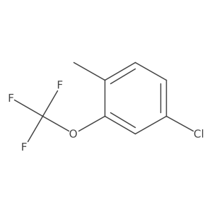 4-Chloro-1-methyl-2-(trifluoromethoxy)benzene结构式