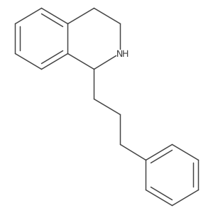 1-(3-Phenylpropyl)-1,2,3,4-tetrahydroisoquinoline结构式