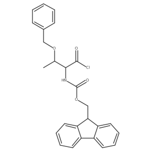 Fmoc-thr(bzl)-cl Structure
