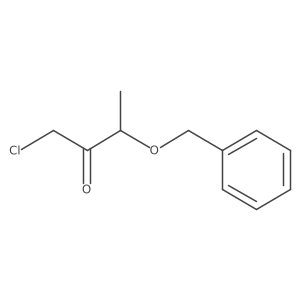 (3S)-1-Chloro-3-(phenylmethoxy)-2-butanone Structure
