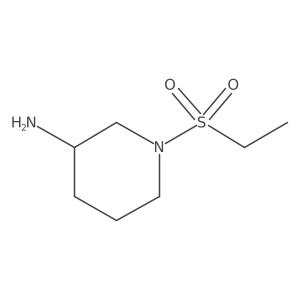 (R)-1-Ethanesulfonylpiperidin-3-ylamine Structure