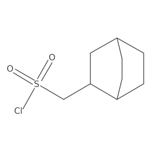{Bicyclo[2.2.2]octan-2-yl}methanesulfonyl chloride Structure