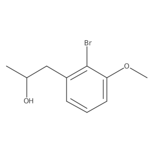 1-(2-Bromo-3-methoxyphenyl)propan-2-ol Structure