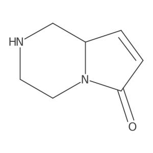 1,3,4,8a-Tetrahydropyrrolo[1,2-a]pyrazin-6(2H)-one Structure