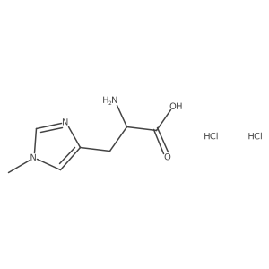 NT-methyl-D-histidine dihydrochloride Structure